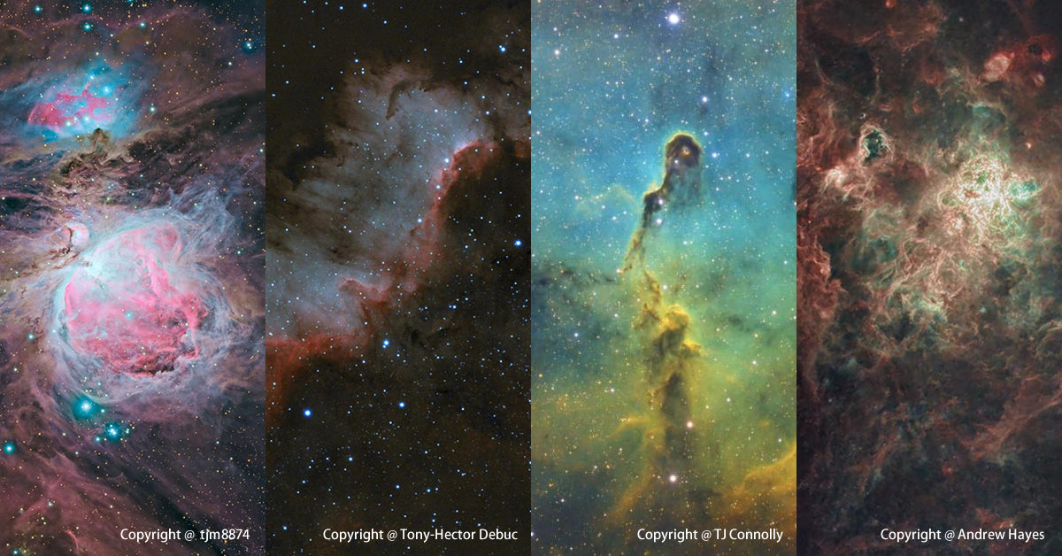 Stunning images captured with ZWO AM5 mount by 11 intelligent astrophotographers!