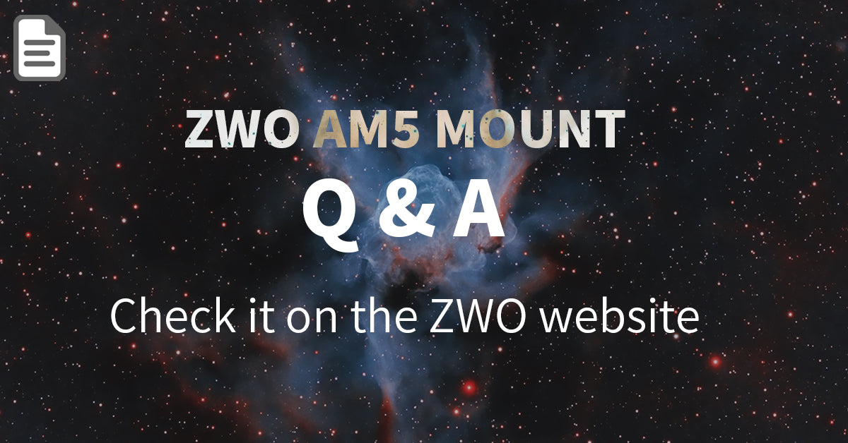 ZWO AM5 Mount DESIGN TO WIN Competition is here!