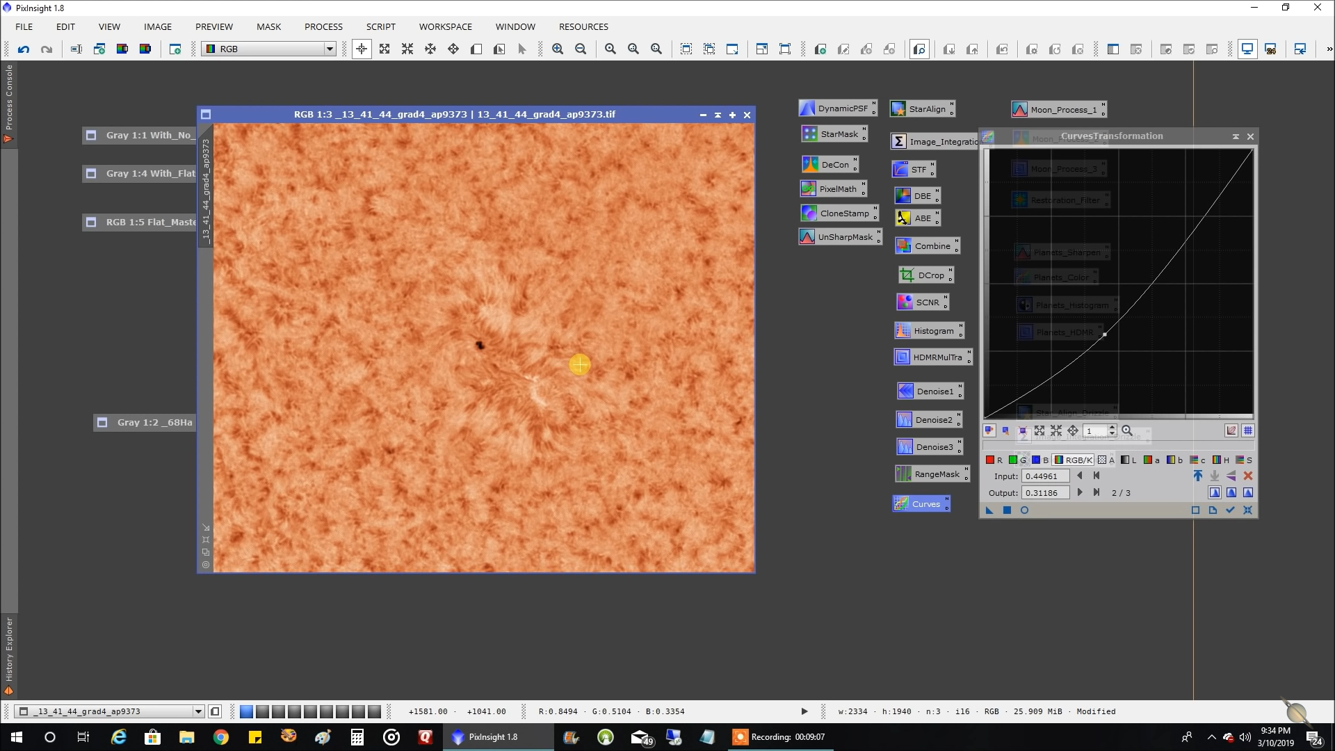 Create Flats For Solar Imaging With the ZWO ASI183MM