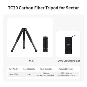 Seestar TH10 Fluid Tripod Head
